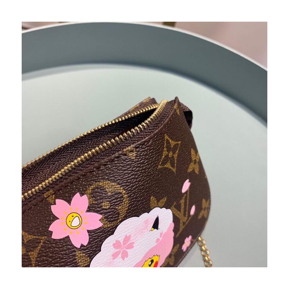 Louis Vuitton Pikachu Print Mini Pochette Accessoires M58009