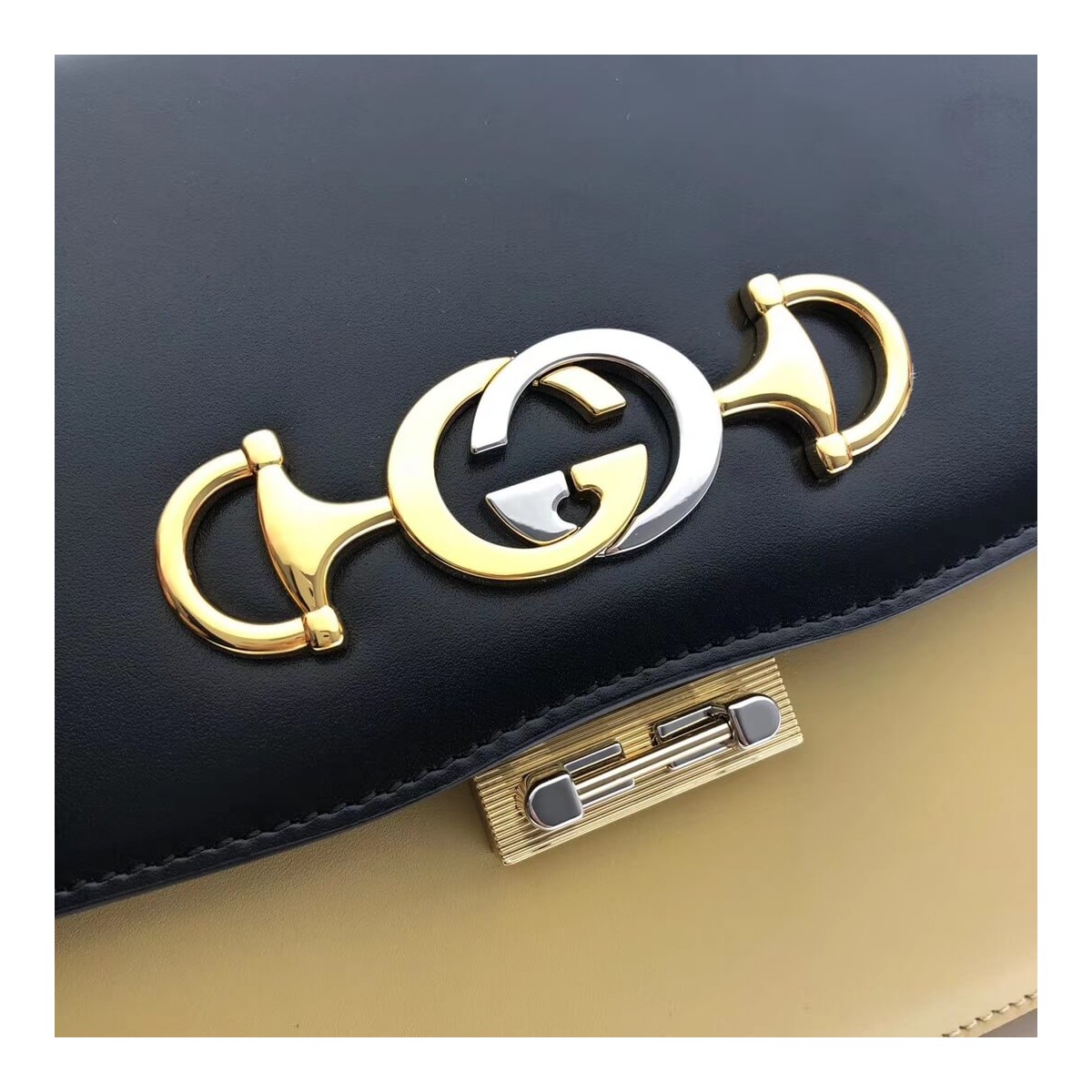 Gucci Zumi Smooth Leather Small Shoulder Bag 576388