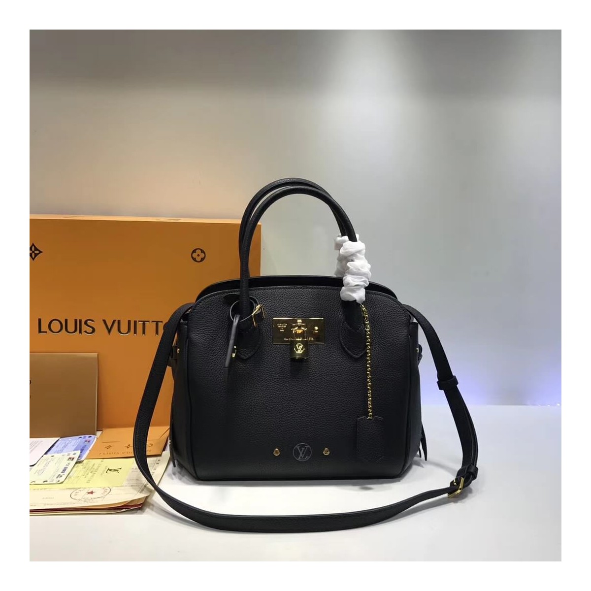 Louis Vuitton Calf Leather Milla PM M51684