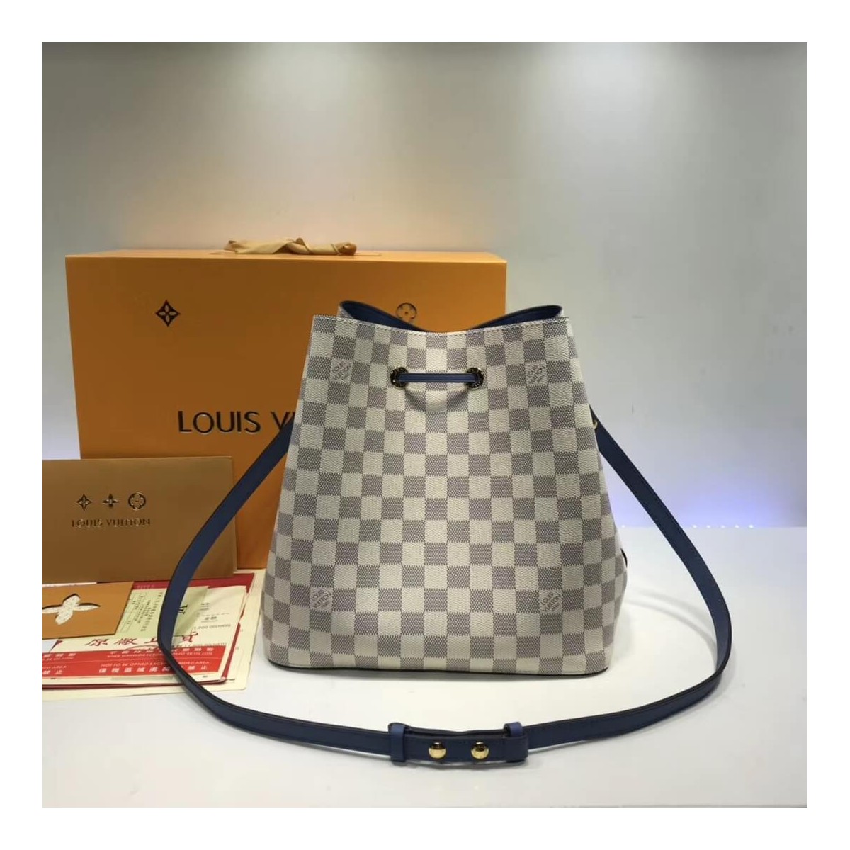 Louis Vuitton Damier Azur NeoNoe N40513