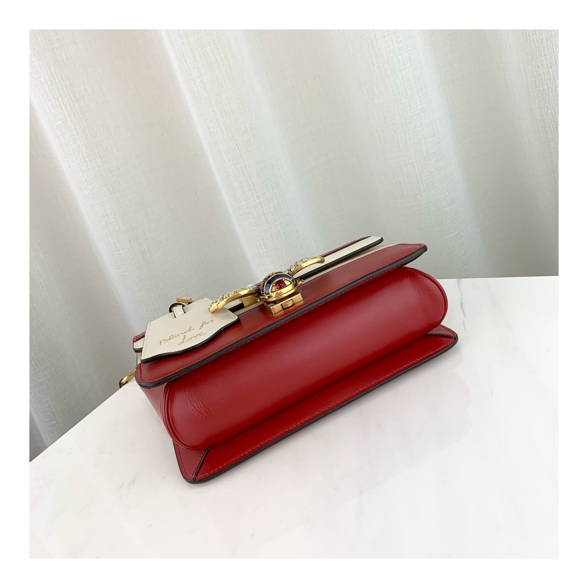 Gucci Queen Margaret Shoulder Bag 476542 Red/White