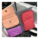 Chanel Lambskin Cases with Accessories AP1054 Gray, Pink, Purple &amp; Light Pink