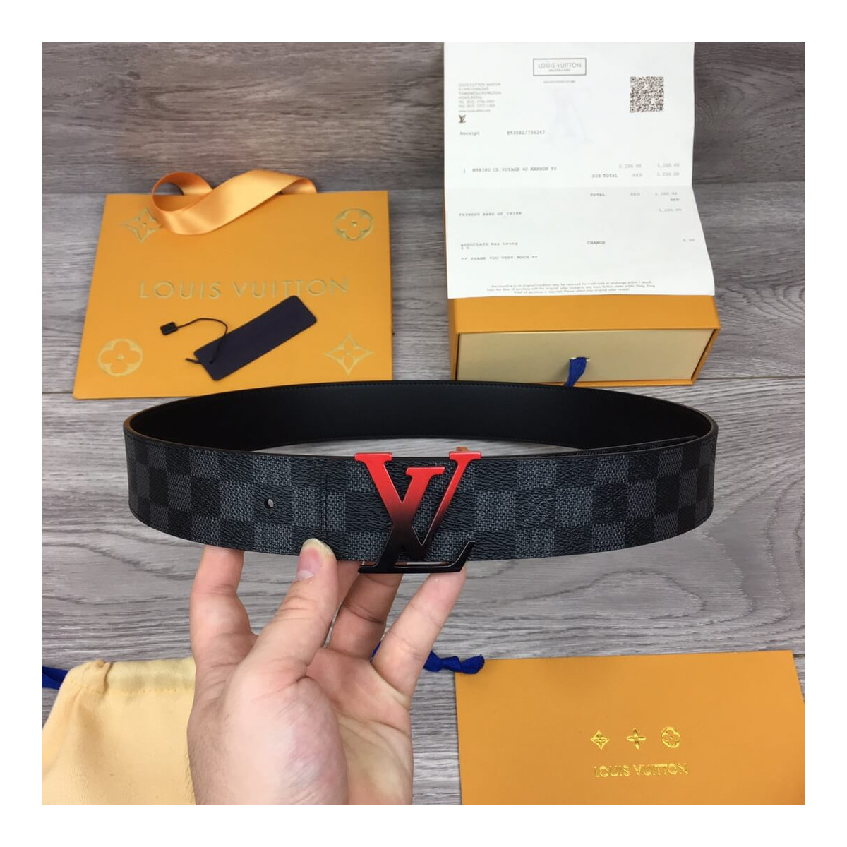 Louis Vuitton Sunset 40mm Reversible Belt M0228