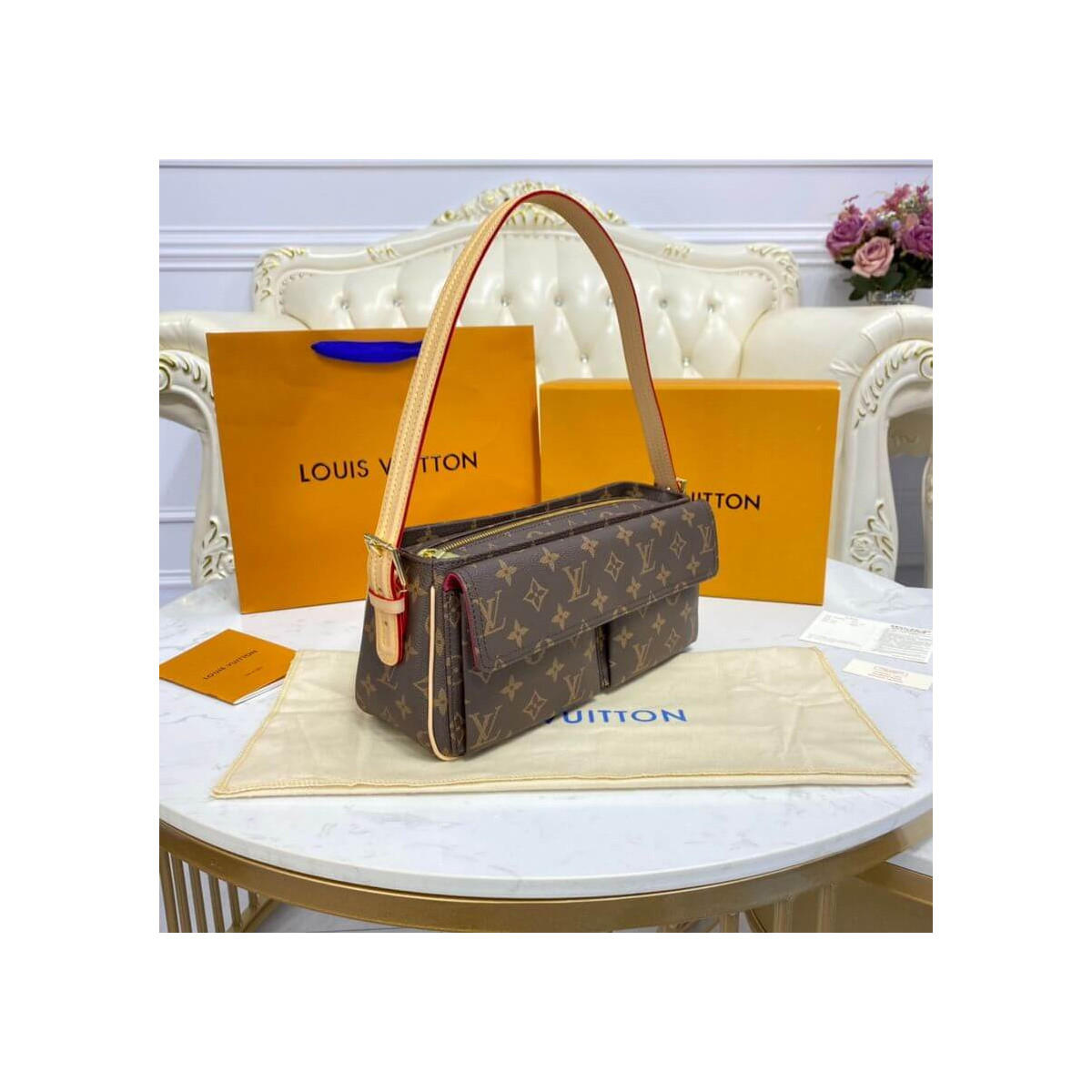 Louis Vuitton Monogram Viva Cite MM M51164