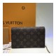 Louis Vuitton Monogram Canvas Flore Chain Wallet M67404 M67405