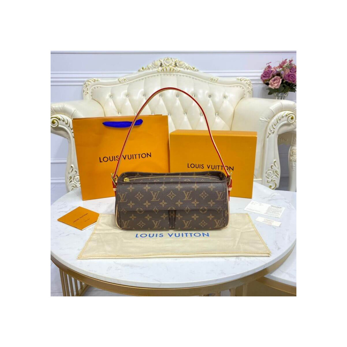 Louis Vuitton Monogram Viva Cite MM M51164