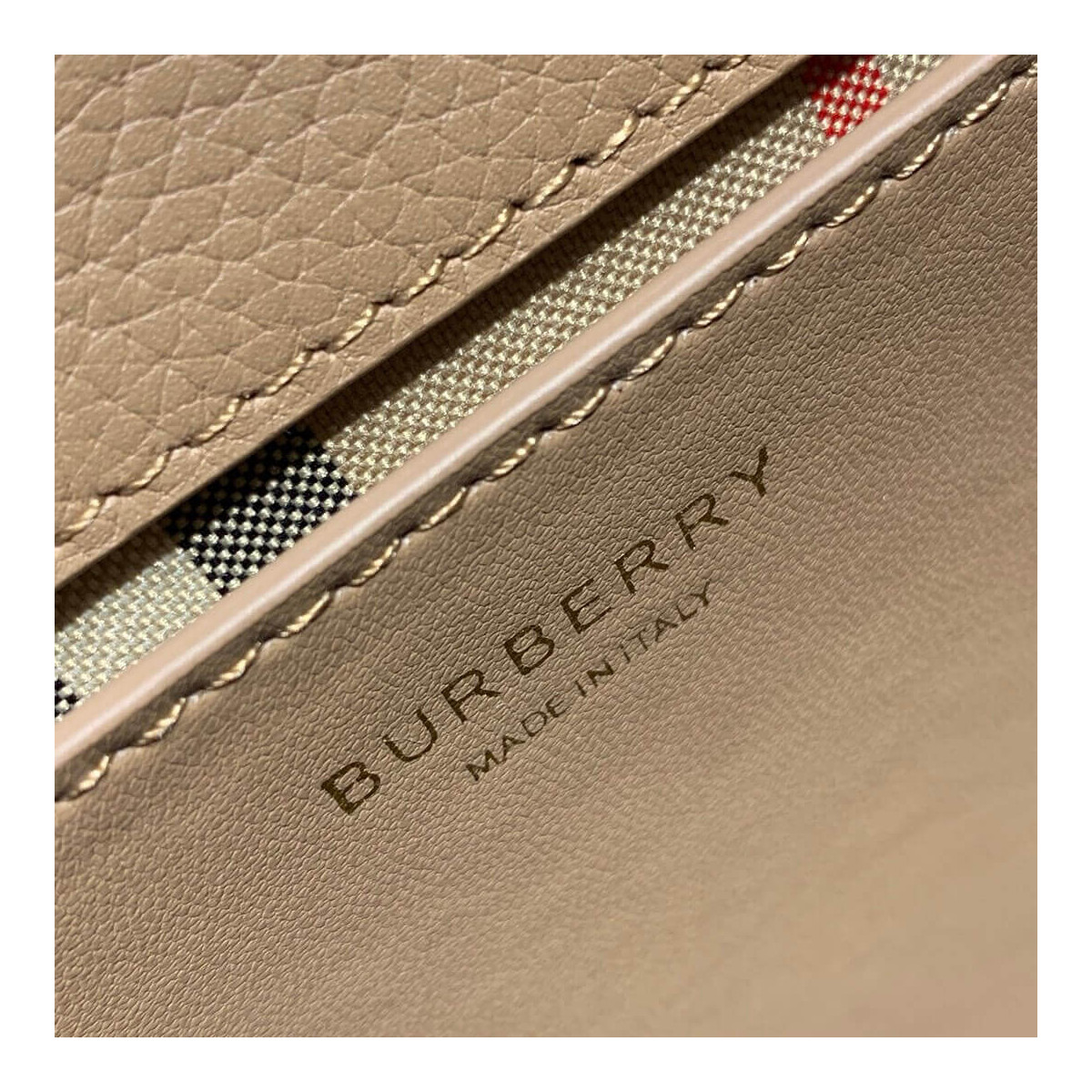 Burberry Grainy Leather Note Crossbody Bag 80219061