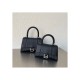 Balenciaga Hourglass XS Textured-Leather Tote