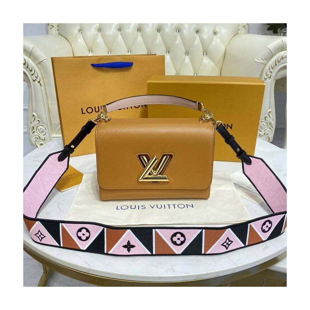 Louis Vuitton Epi Leather Twist MM M59026 Gold Cipango