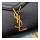 YSL Saint Laurent Cassandra Wallet On Chain In Grain Leather 582334