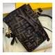 Fendi Mon Tresor Roma Amor Fabric Mini Bag 8BS010