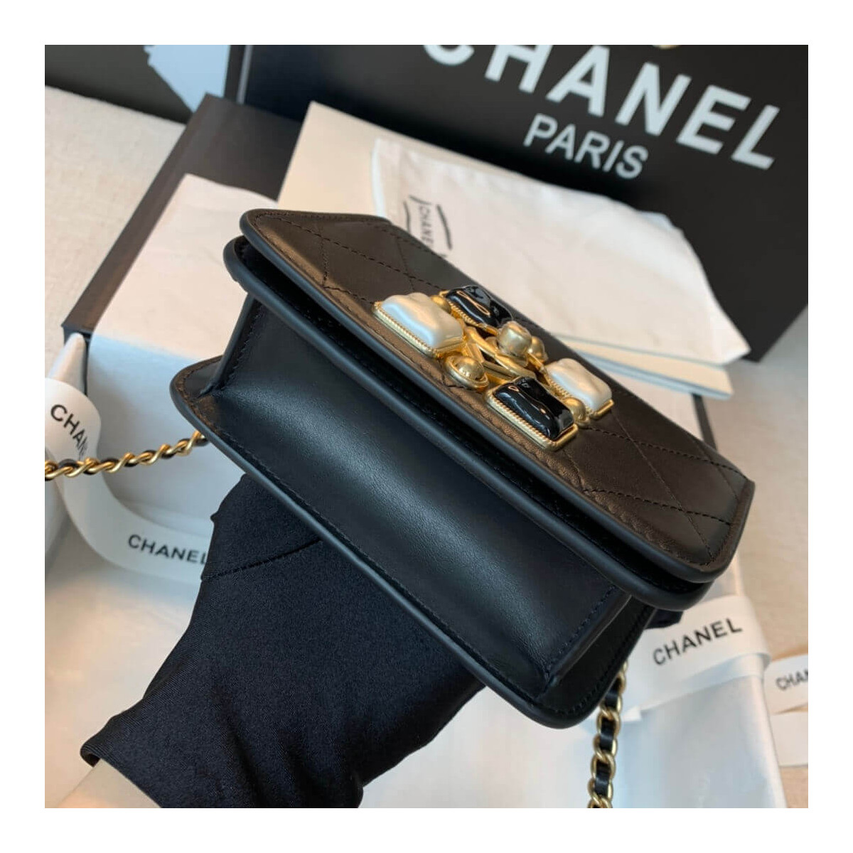 Chanel Mini Flap Evening Bag B01962