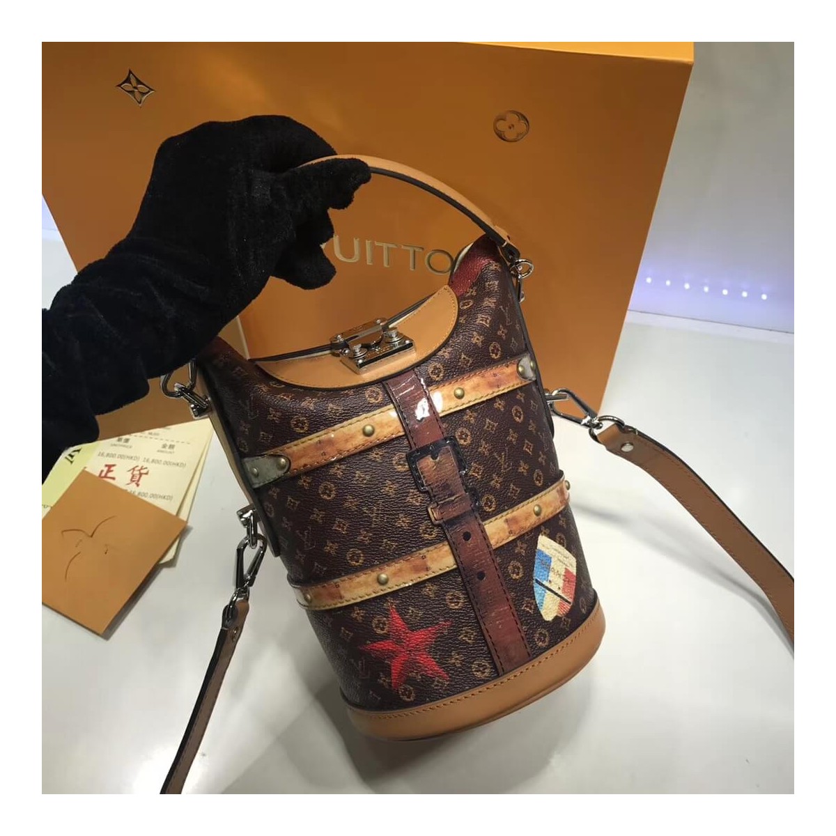 Louis Vuitton Monogram Canvas Duffle Bag M52276