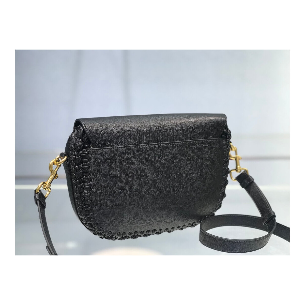 Dior Medium Bobby Bag with Whipstitched Seams M9319