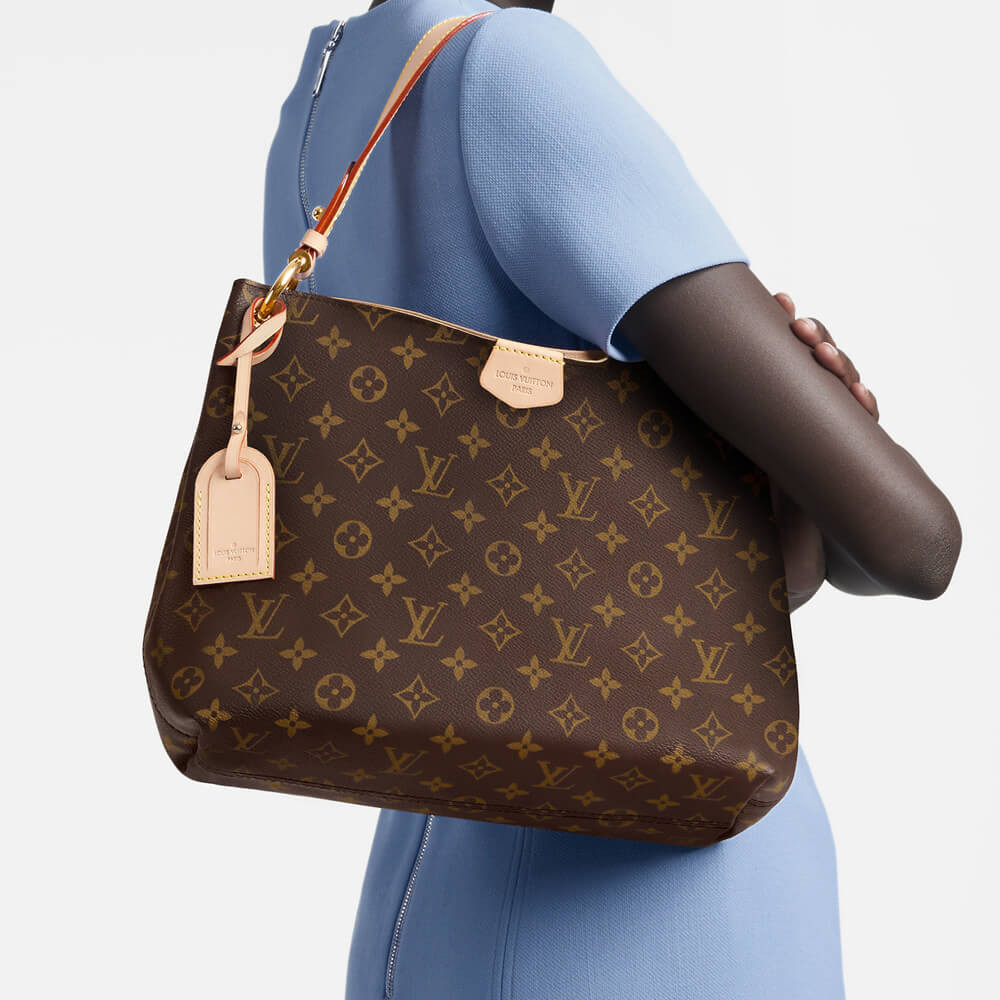 Louis Vuitton Monogram Graceful MM M43703 M43704