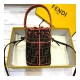 Fendi Mon Tresor Roma Amor Fabric Mini Bag 8BS010