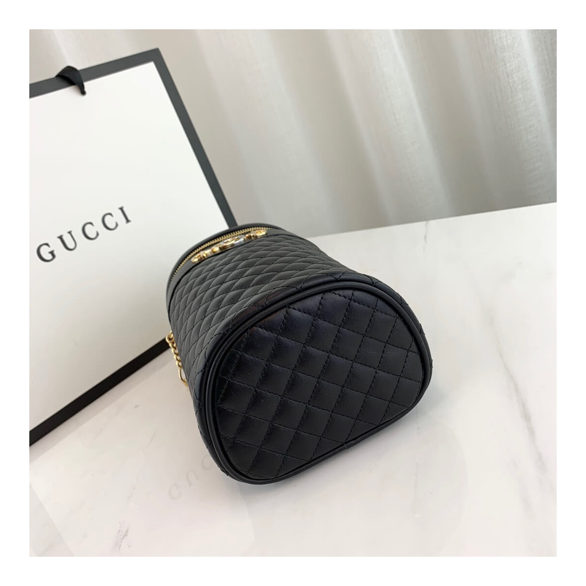 Gucci Quilted Leather Belt Bag 572298