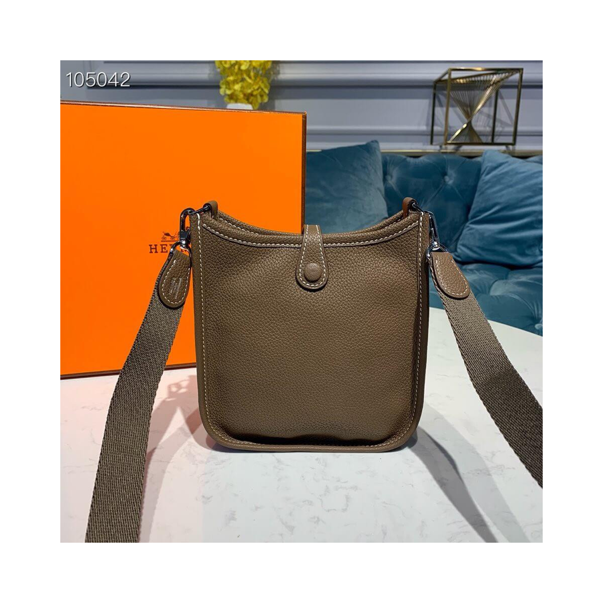 Hermes Evelyne III TPM Bag 20cm in Taurillon Clemence