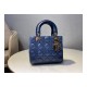 Lady Dior My ABCDior Bag in Indigo Blue Gradient Cannage Lambskin M0538