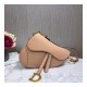 Christian Dior Saddle Bag in Grained Calfskin M0446