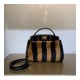 Fendi Peekaboo Iconic Mini Black Mink Bag 8BN244